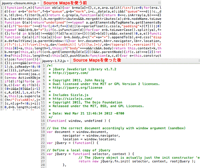 jQuery Mapping
